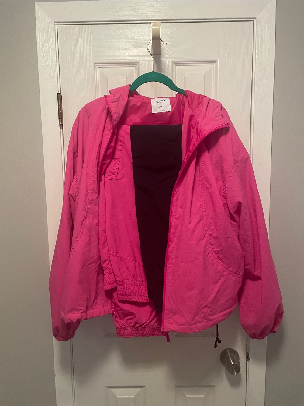 Old Navy Hot Pink Active Jacket
